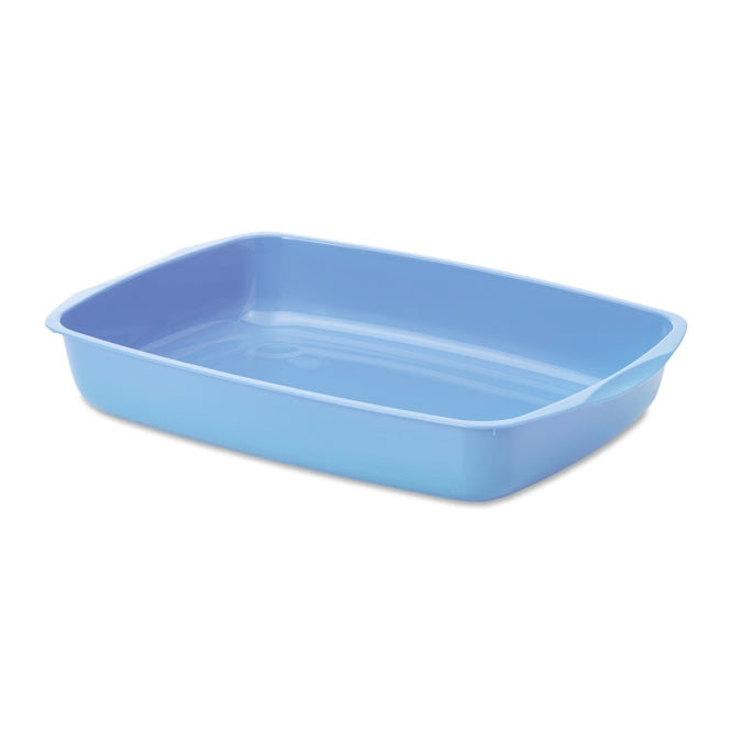 Savic Katzentoilette flach blau/rosa