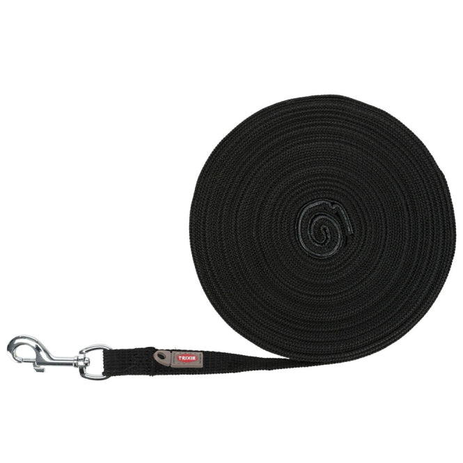 Trixie Schleppleine 15m 20mm schwarz