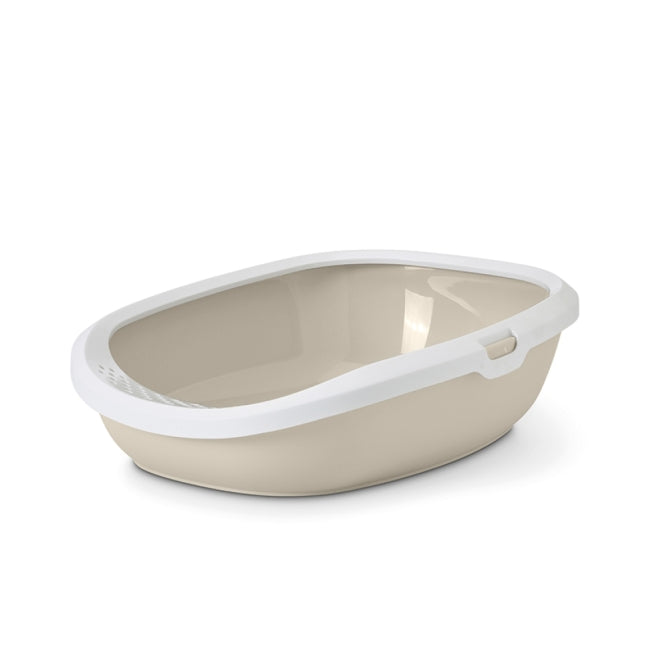Savic Katzentoilette Gizmo 52 mokka weiß