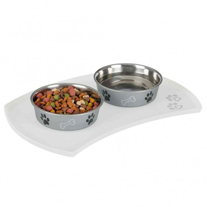 Trixie Napfunterlage Silikon transparent Ansicht 2