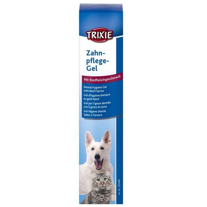 Trixie Zahnpflege-Gel mit Rindfleischgeschmack 100g