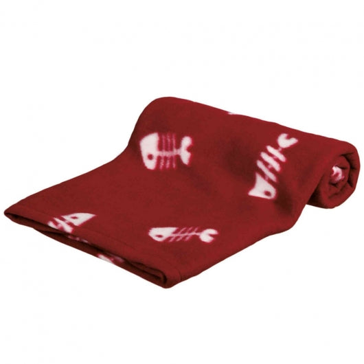 Trixie Fleecedecke Beany - bordeaux, 100x70cm