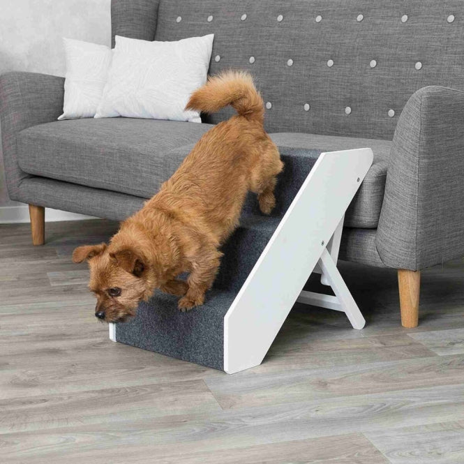Trixie Treppe aus MDF - weiss