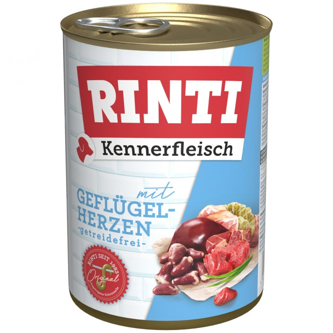 Rinti Kennerfleisch Gefluegelherzen