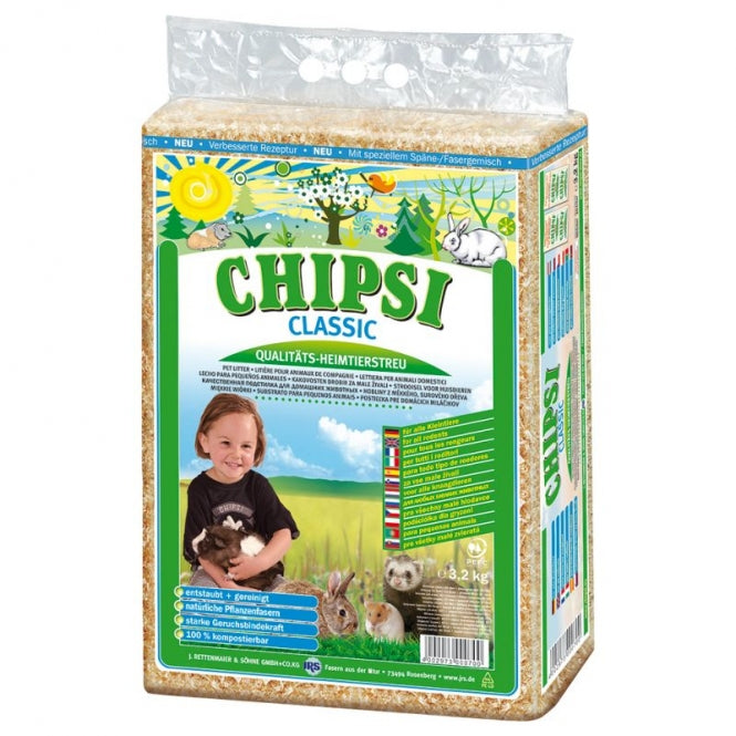 Chipsi Heimtierstreu 60ltr 3,4kg