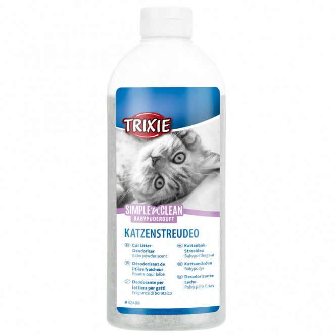 Trixie Simple'n'Clean Katzenstreudeo Babypuderduft