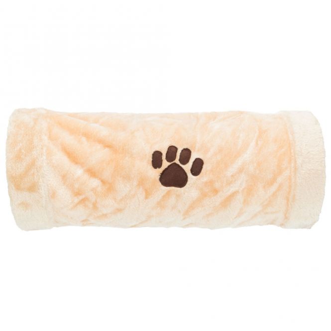 Trixie Crunch Plüschtunnel 60 cm Beige Ansicht 3