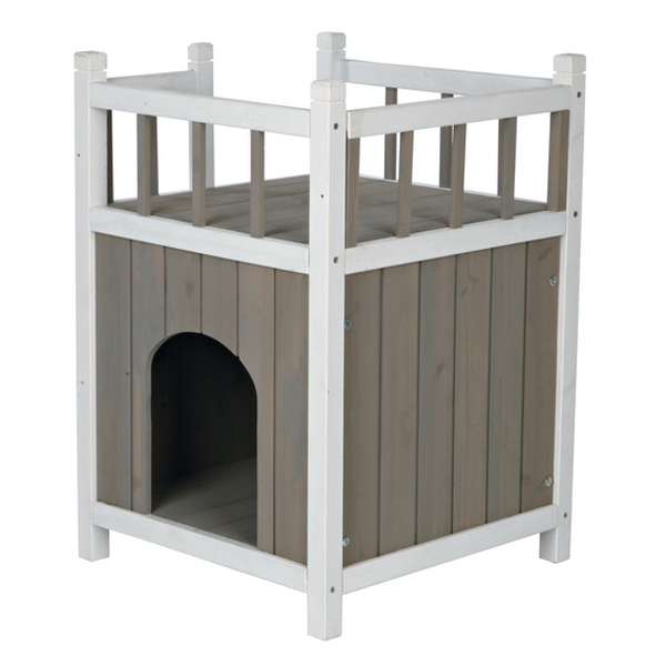 Trixie Katzenhaus Cat's Home mit Balkon Ansicht 2