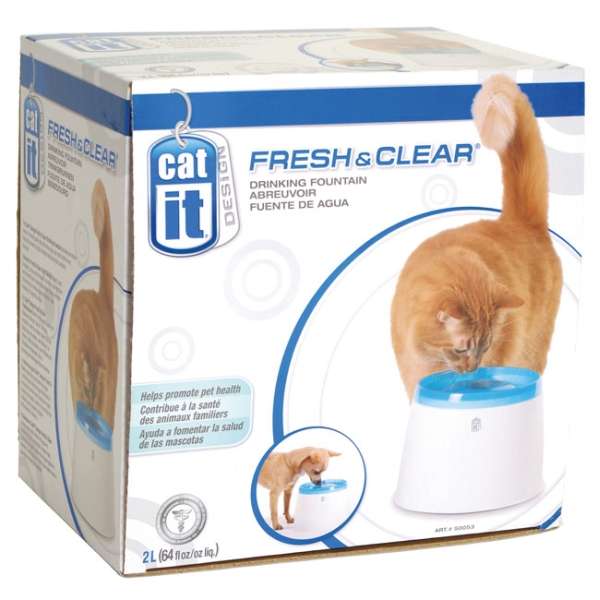 CATIT Fresh+Clear Trinkbrunnen 2L