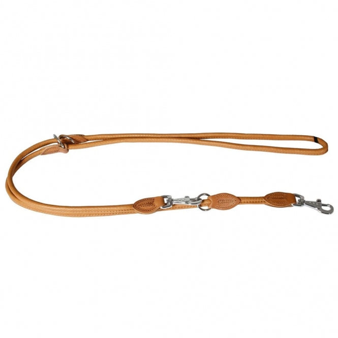 Karlie Führleine Elegance Kalbleder - Rund - Schwarz
