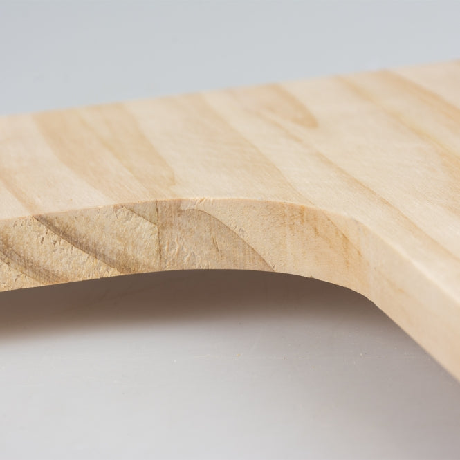 Duvoplus L-Plattform aus Holz