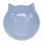 Duvoplus Futternapf Stone Kitty Face - blau