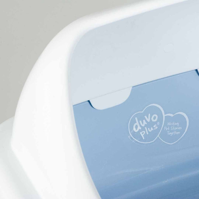 Duvoplus Katzentoilette Birba mit Rand - Azzuro