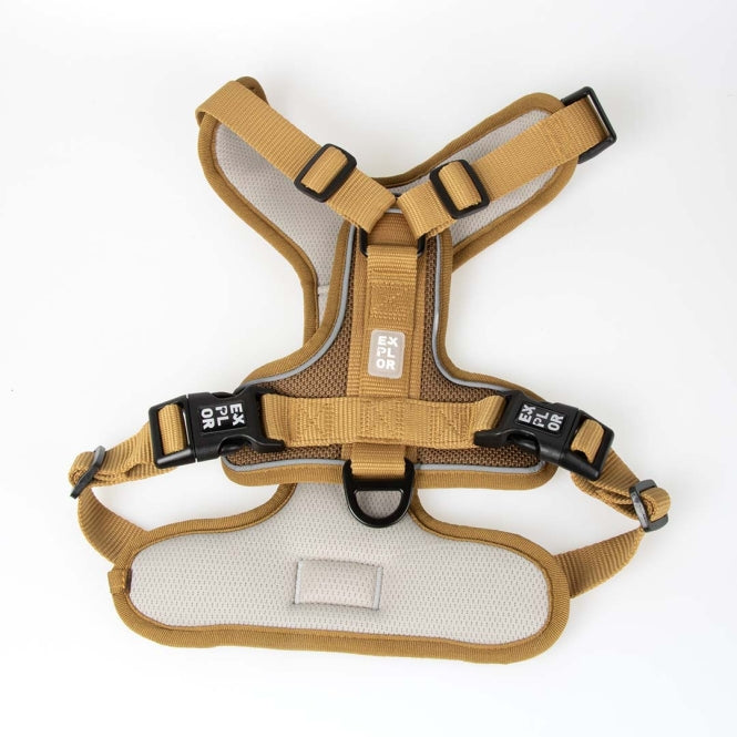 Duvoplus EXPLOR Ultimate Fit No-Pull-Geschirr honey gold