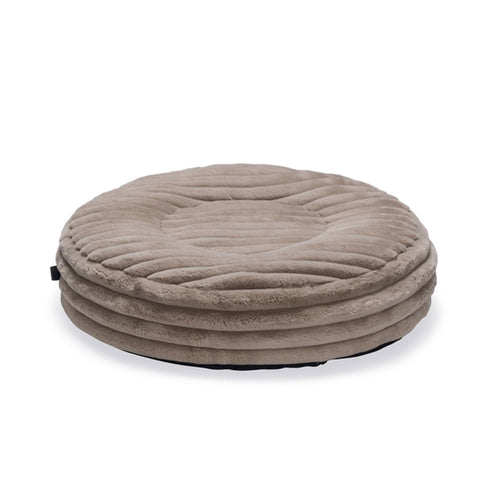 Designed by Lotte Hundebett Reza - rund, beige