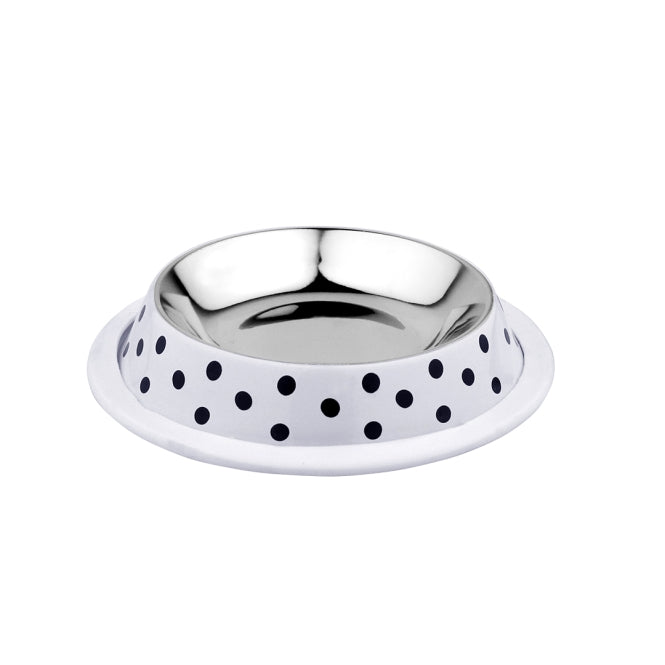 Duvoplus Edelstahlnapf Deco fix dots 460ml