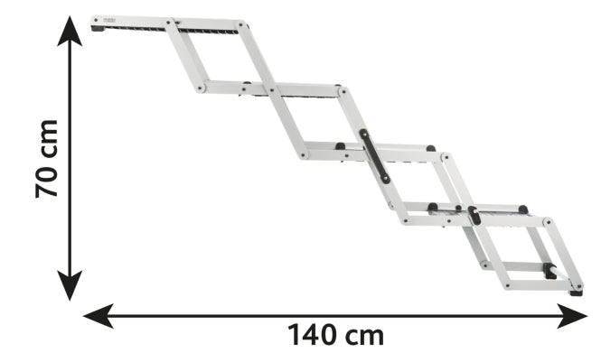 Trixie 4-stufige Falt-Treppe