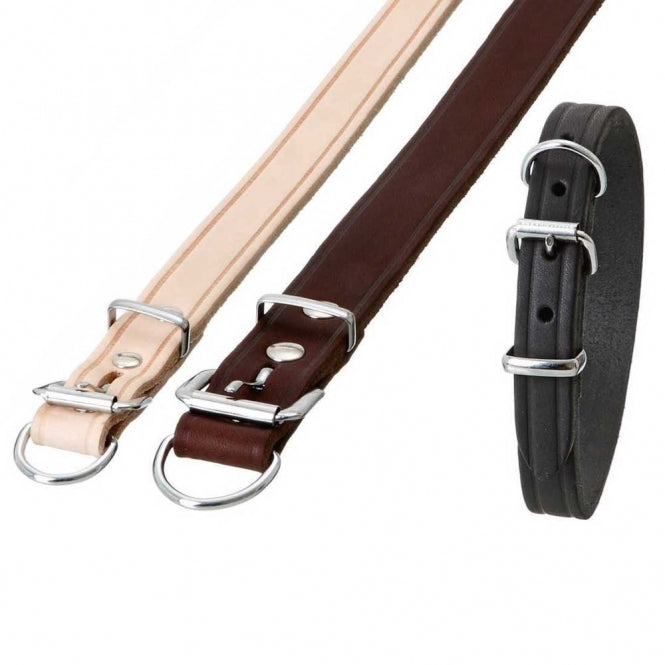 Karlie RONDO Halsband mit Zugentlastung Schwarz 70cm