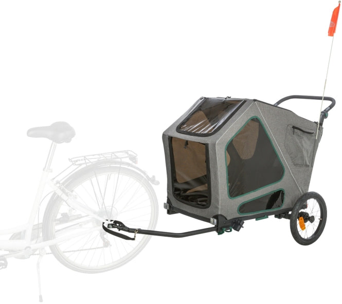 Trixie Fahrrad-Anhänger für grosse Hunde mit Federung