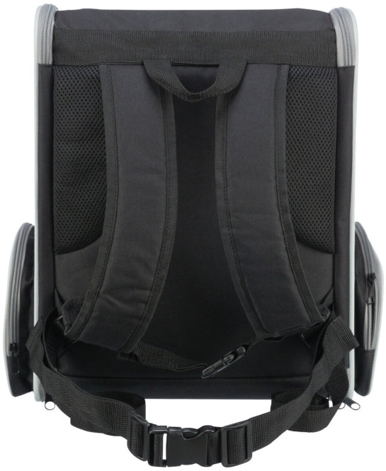 Trixie Rucksack Chloe Hellgrau-Schwarz Ansicht 3
