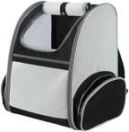 Trixie Rucksack Chloe Hellgrau-Schwarz
