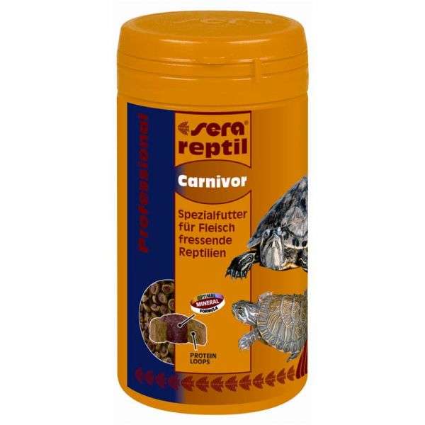 Sera Reptil Professional Carnivor 250 ml